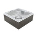 5-Person 54-Jet Premium Acrylic Lounger Spa Standard Hot Tub with two-step ladder and LED Waterfall