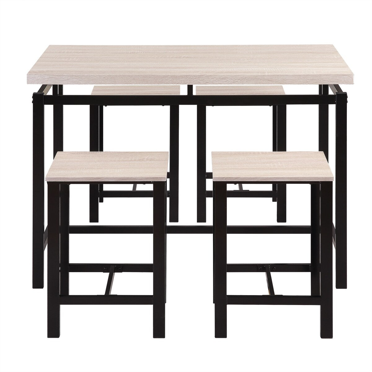 5 Piece Counter Height Dining Setwith 4 Chairs