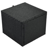 5-Piece Large Outdoor Wicker Sofa Set, PE Rattan, Movable Cushion, Sectional Lounger Sofa