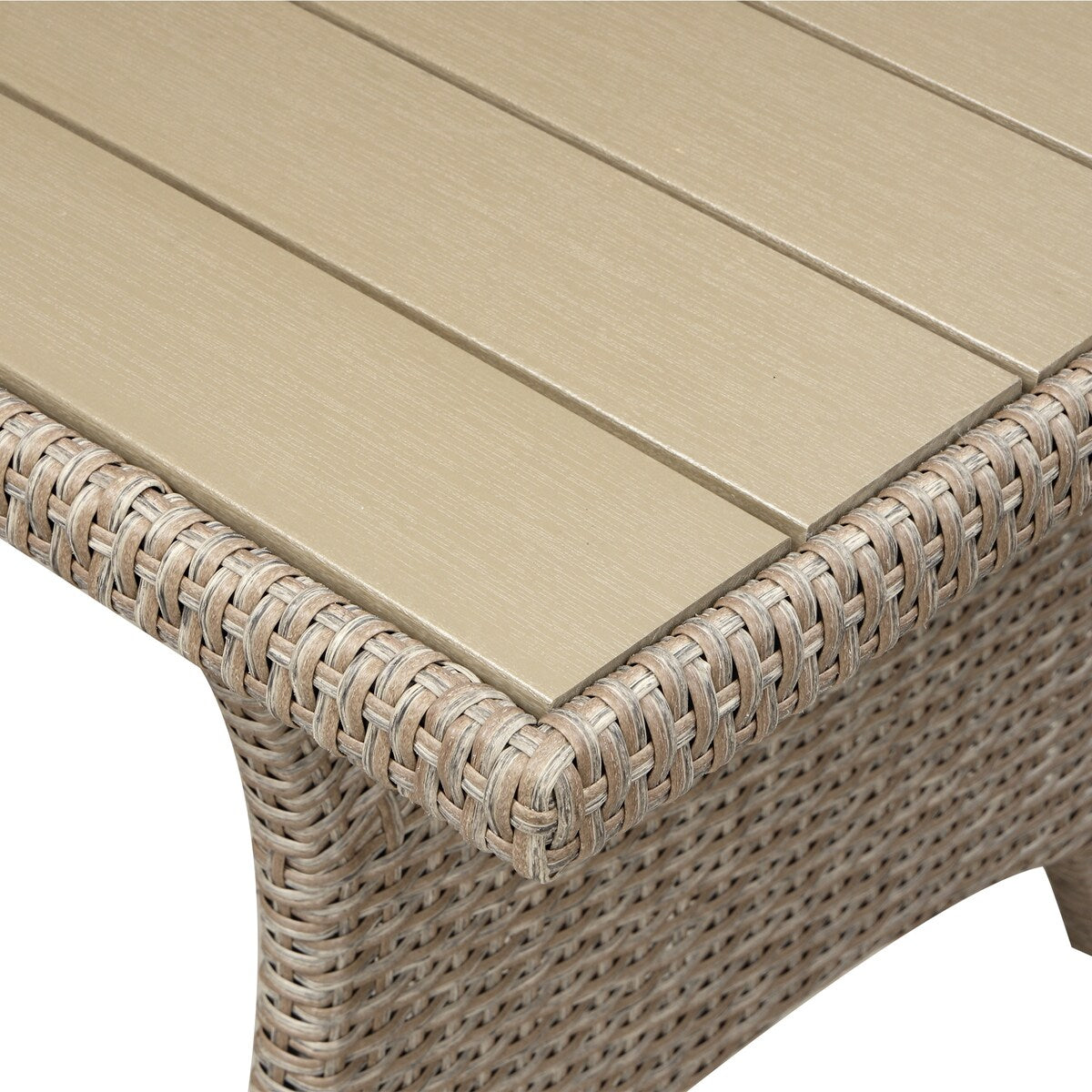 5 Piece Outdoor Left-Hand Facing Conversation Set w/ Ottoman & Pillows