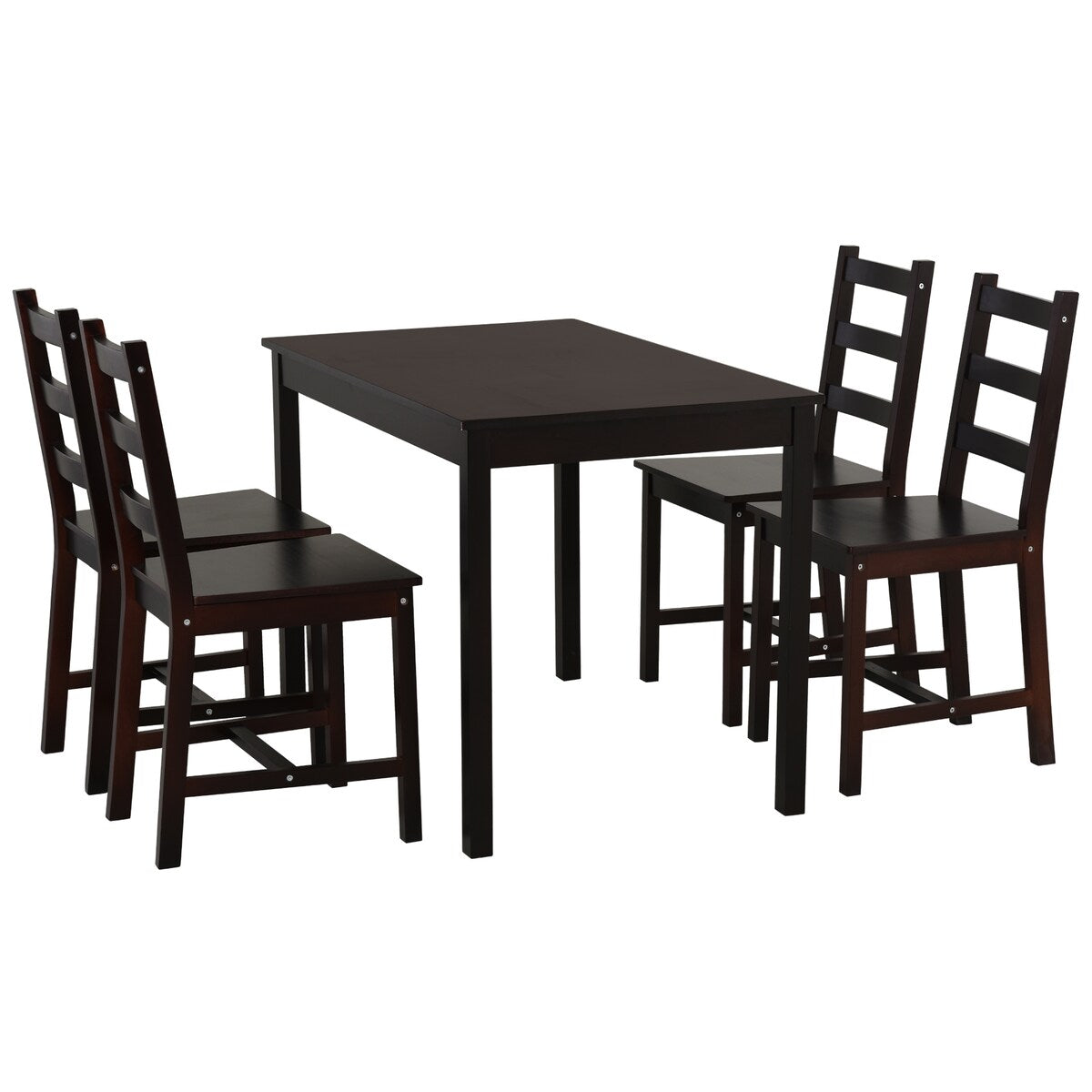 5-Piece Wooden Dining Sets for Dining Room