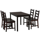 5-Piece Wooden Dining Sets for Dining Room