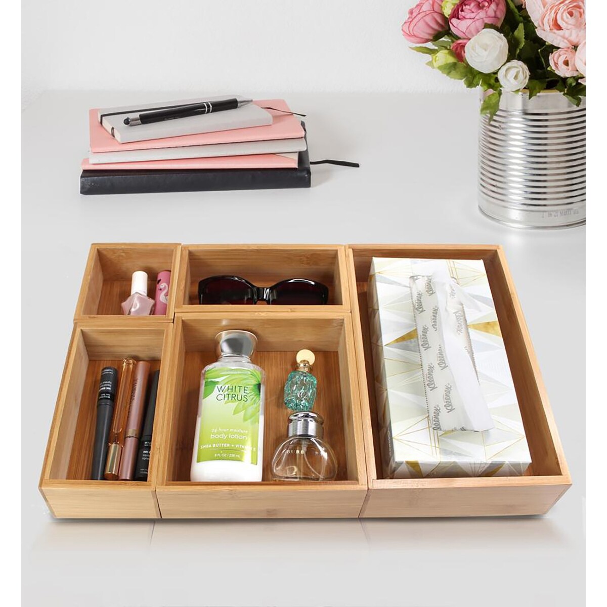 5 Pieces Drawer Organizer