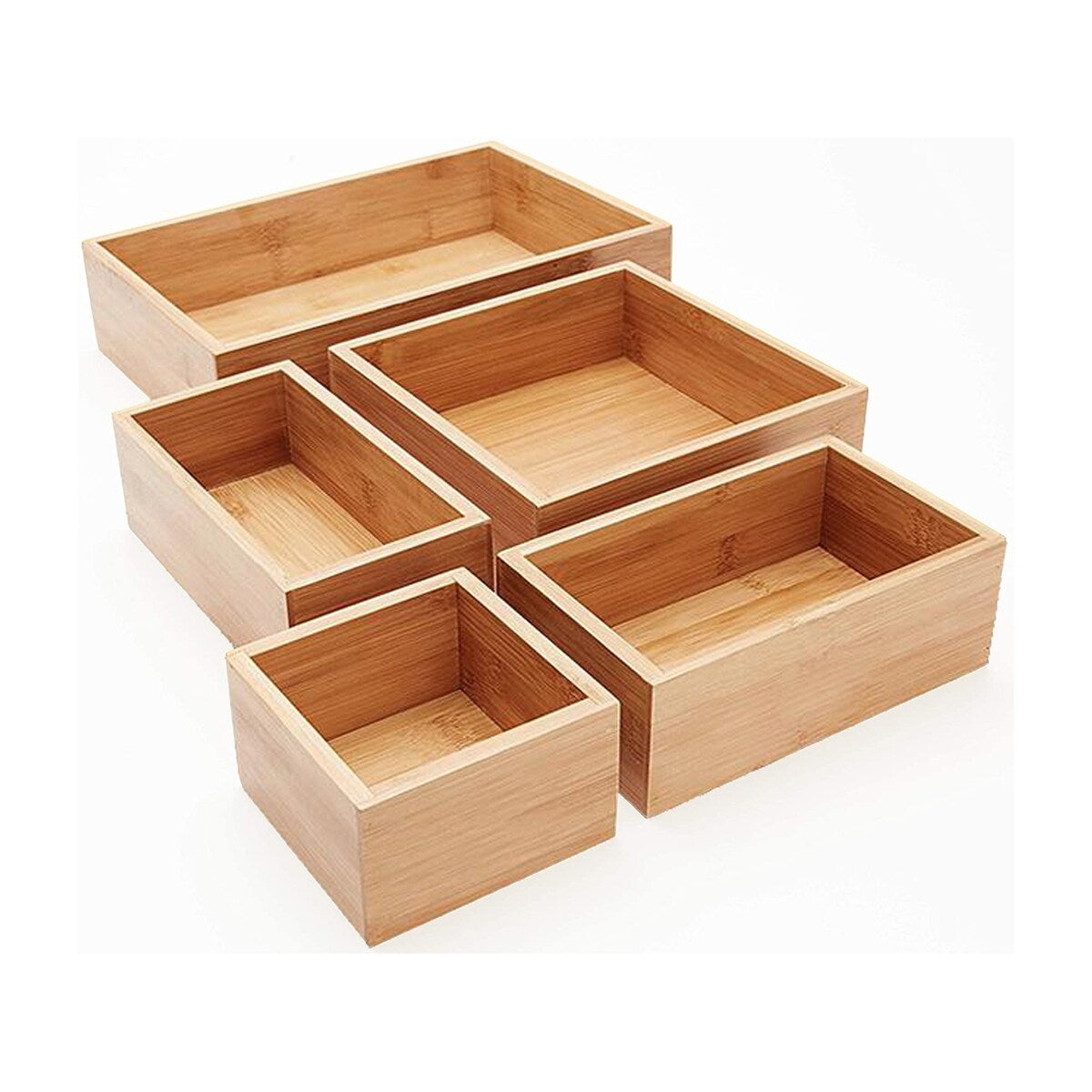 5 Pieces Drawer Organizer