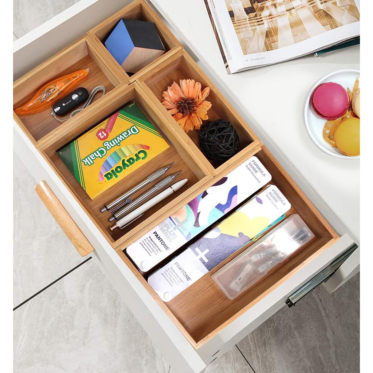 5 Pieces Drawer Organizer
