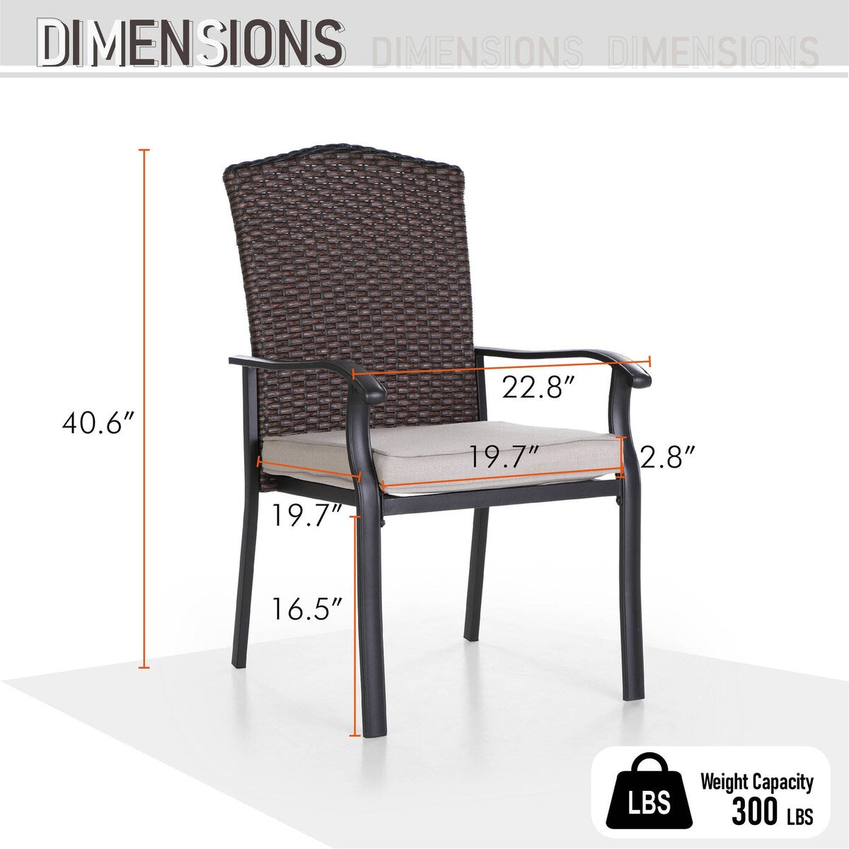 5 Pieces Patio Dining Sets with Fire Pit Table, 4 Rattan Chairs and 1 Progane Firepits Table