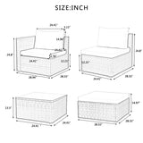 5 Set Wicker Furniture