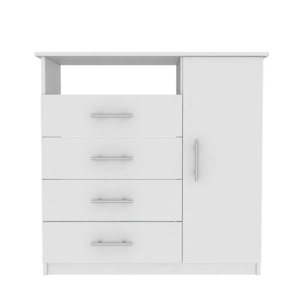 5-Shelf Wall Mounted Shoe Cabinet with Mirror Door