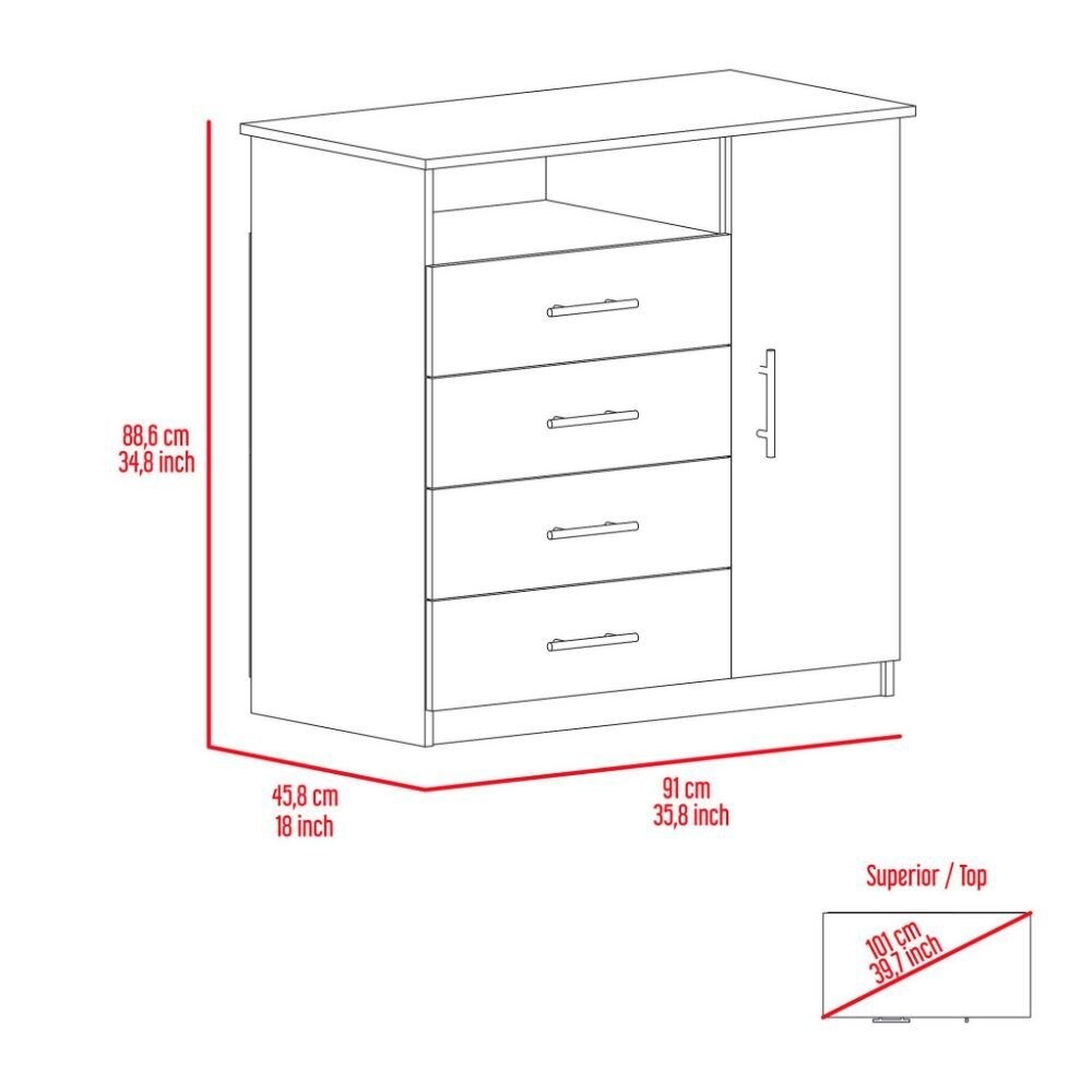 5-Shelf Wall Mounted Shoe Cabinet with Mirror Door