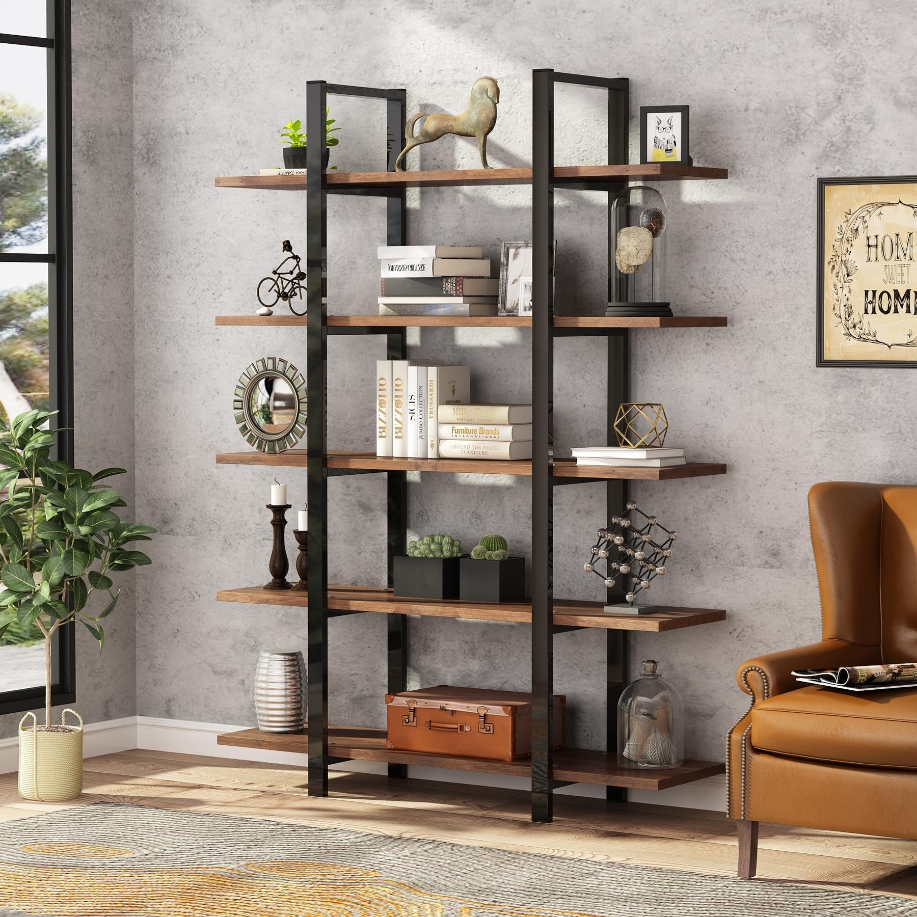 Five tier shelf discount