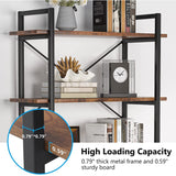 5 Tier Shelf Unit Bookshelf Bookcase for Living Room, Study, Home Office