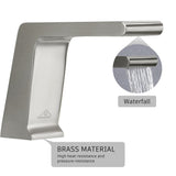 5 hole Bathtub Faucet With Handheld Shower Head