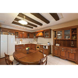 5 in. x 5 in. x 13 ft. Hand Hewn Unfinished Faux Wood Beam