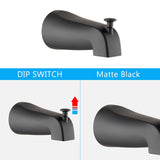 5 inch Wall-Mounted Round Completed Shower System with Handheld Shower and head shower and Tub Faucet
