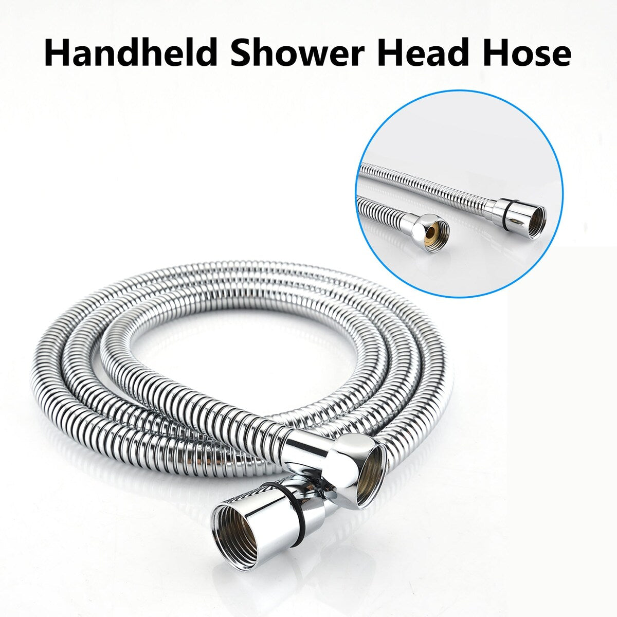 5 inch Wall-Mounted Round Completed Shower System with Handheld Shower and head shower and Tub Faucet