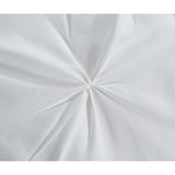 5 piece Pintuck King Comforter set, Ivory