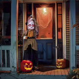 5.3Ft Animatronic Creepy Doll Halloween Decoration