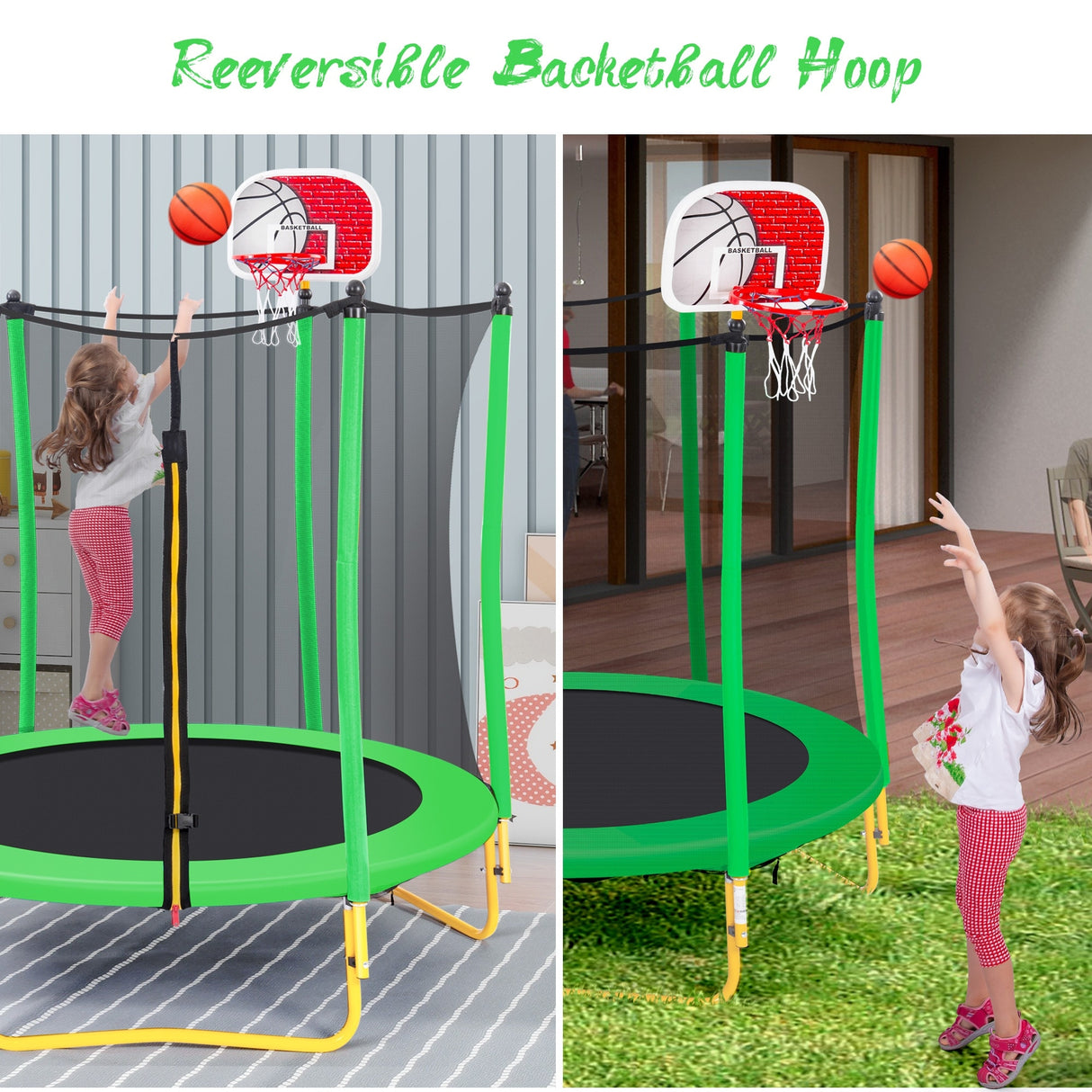 Trampoline with Enclosure