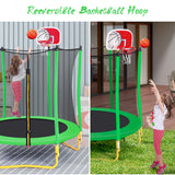 Trampoline with Enclosure
