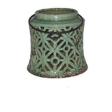 5.7"H Ceramic Candle Holders