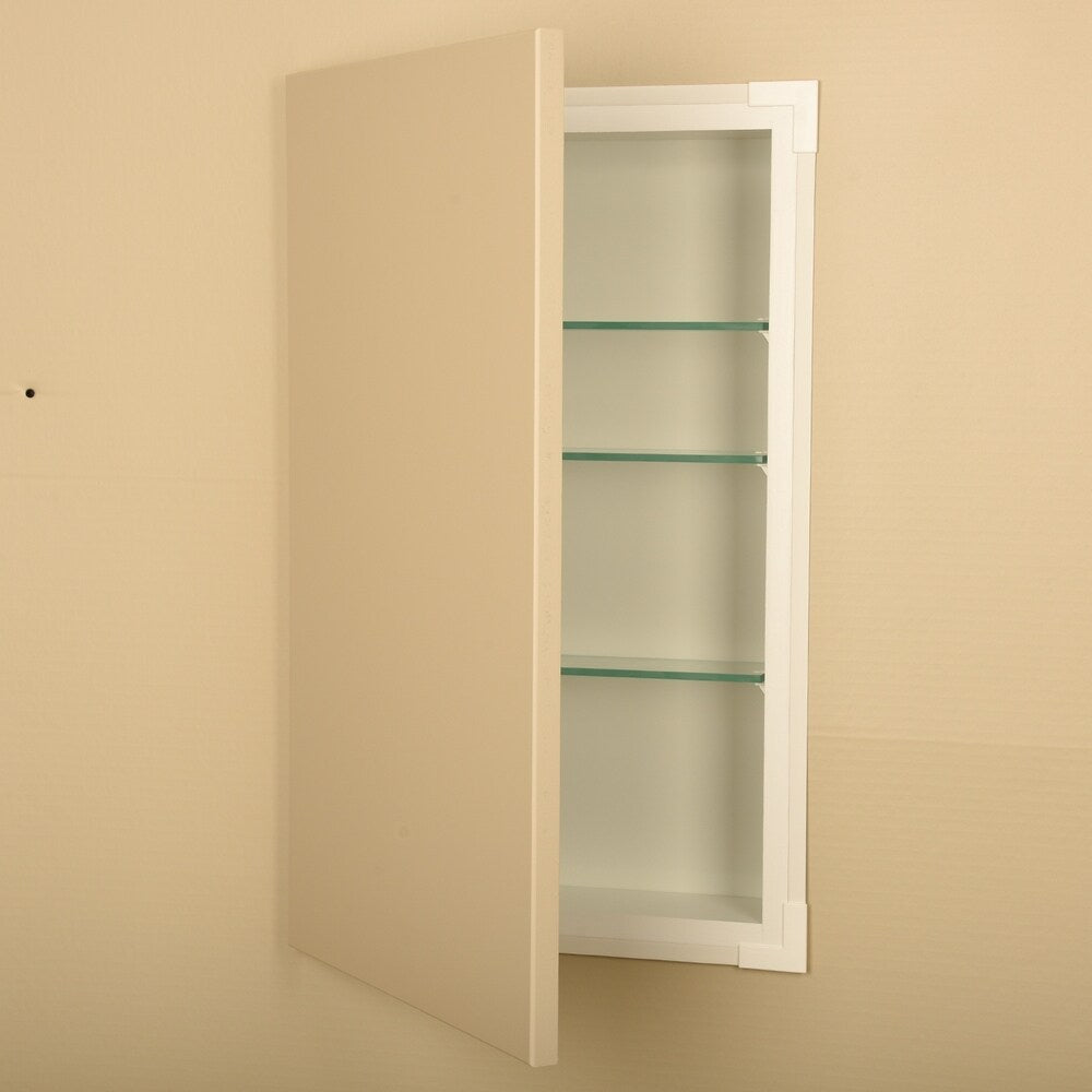 50-inch Ready-to-paint Recessed Wall Cabinet 2.5-inch Deep