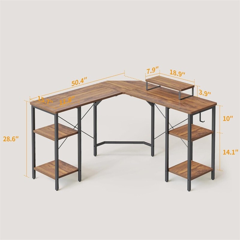 50.4 inch Computer Corner Desk