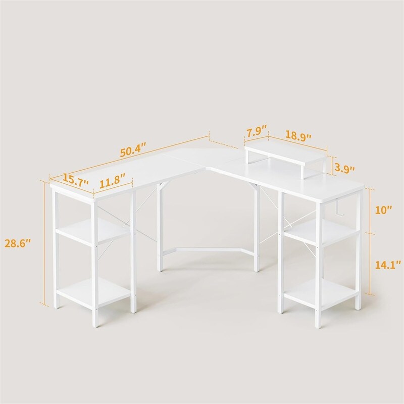 50.4 inch Computer Corner Desk