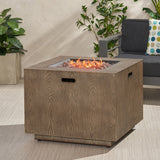 50000 BTU Outdoor Patio Gas Burning Fire Pit