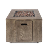 50000 BTU Outdoor Patio Gas Burning Fire Pit