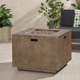 50000 BTU Outdoor Patio Gas Burning Fire Pit