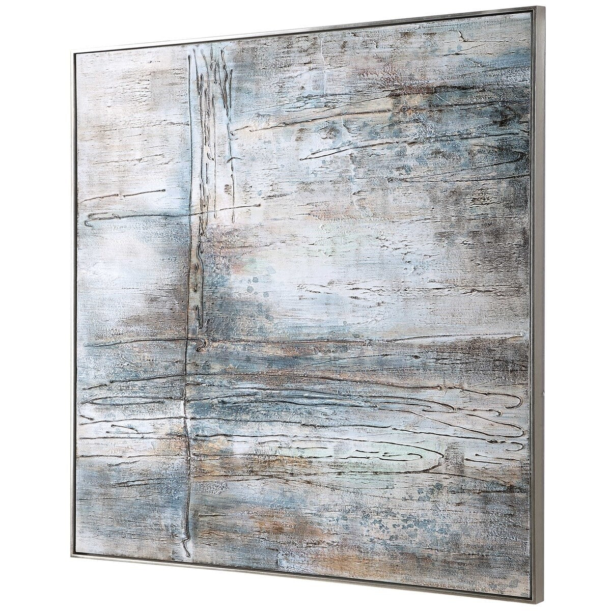 51" Open Seas Canvas Hand Painted Indoor Painted Wall Art