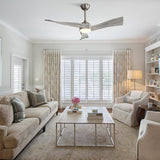 52 Inch Ceiling Fan Light With 6 Speed Remote Energy-saving DC Motor