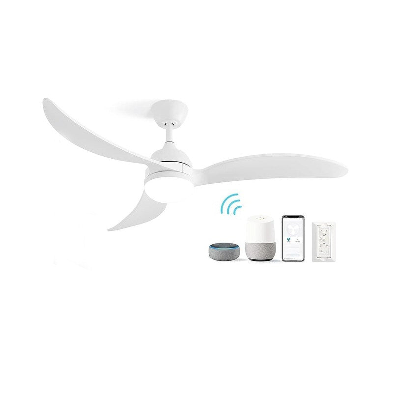 52 Inch Led Ceiling Fan With 6 Speed Wind and Light