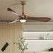 52 Inch Light Reversible DC Motor Ceiling Fan
