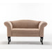 52 in. Velet Upholstered 2-Seater Loveseat with Wood Legs