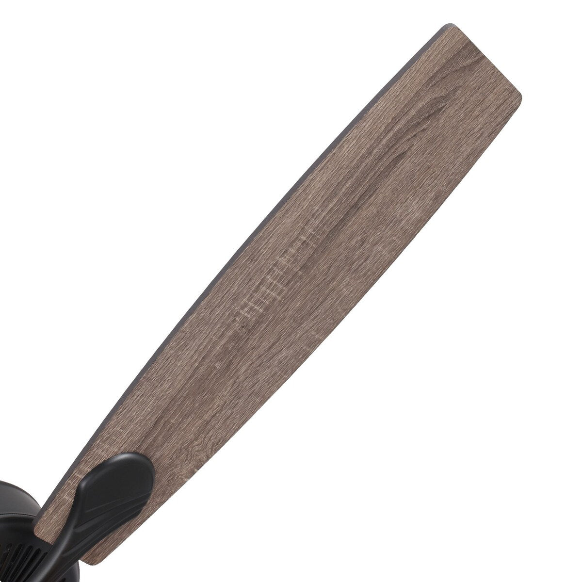 52-inch Walnut Wooden 5-blade Crystal Ceiling Fan with Remote