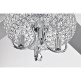 52 inch Crystal Ceiling Fan Lights with Reversible Blades