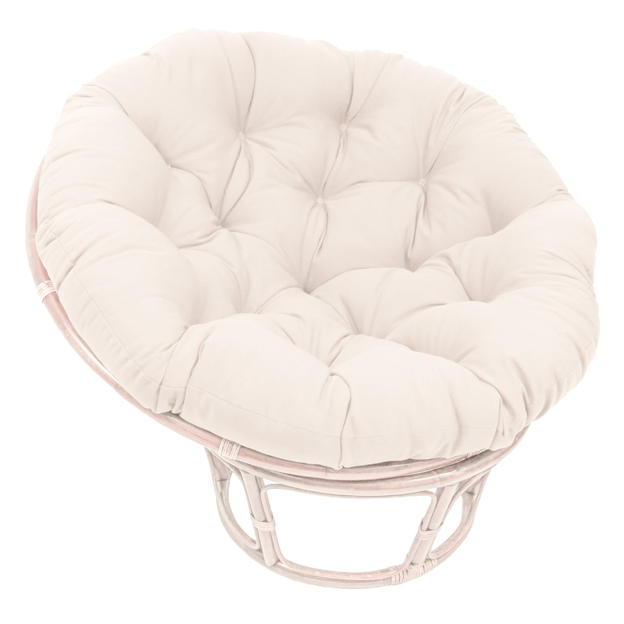 52-inch Solid Twill Papasan Cushion (Cushion Only)