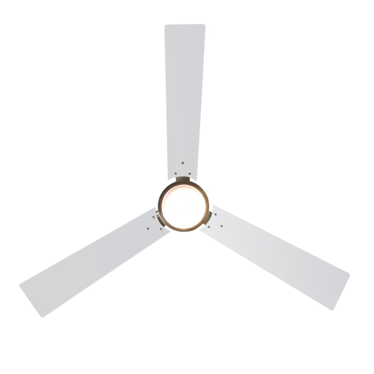 52" 3-Blade Flush Mount LED Ceiling Fan with Light and Pull Chain
