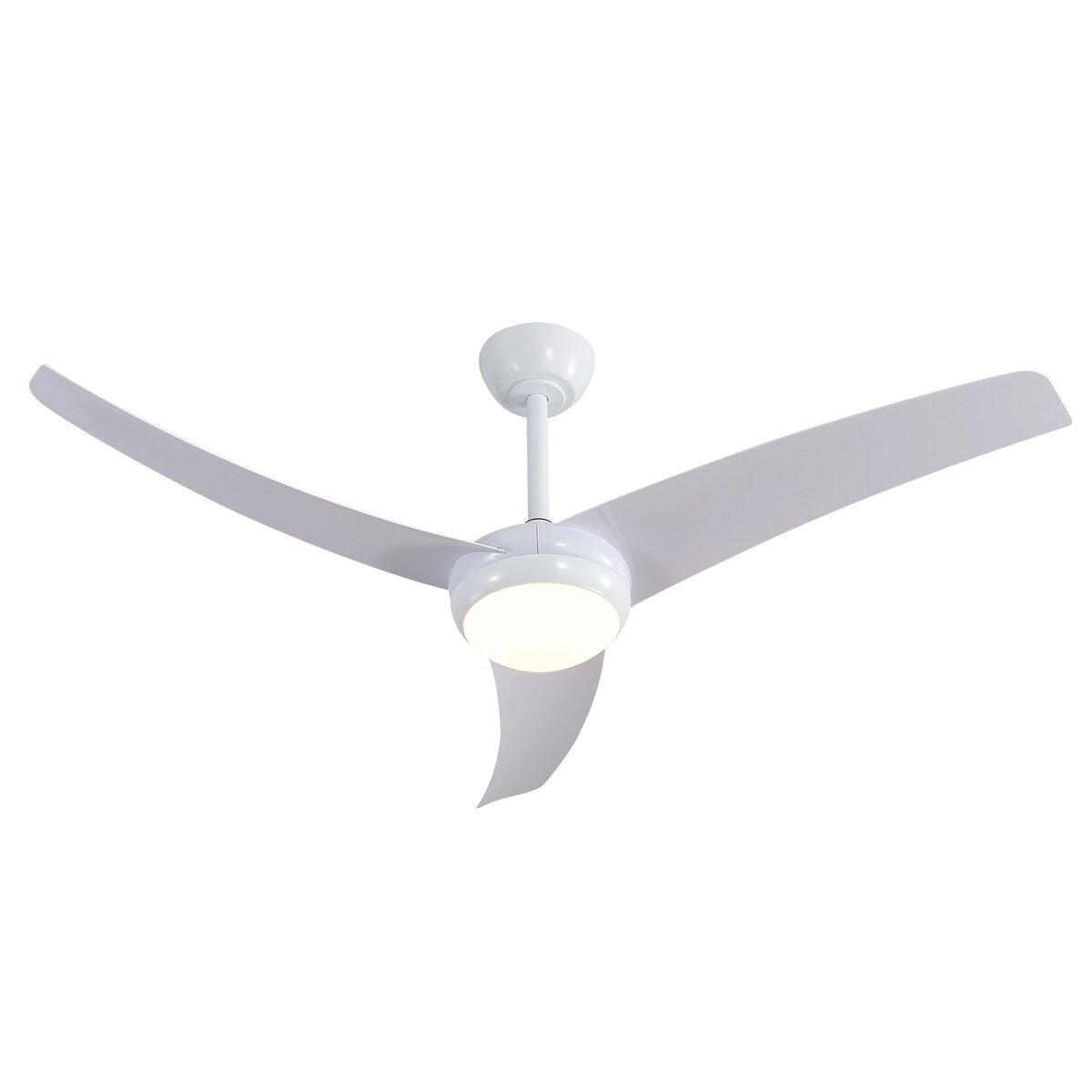 52" 3-Blade Reversible LED Ceiling Fan with Remote Control
