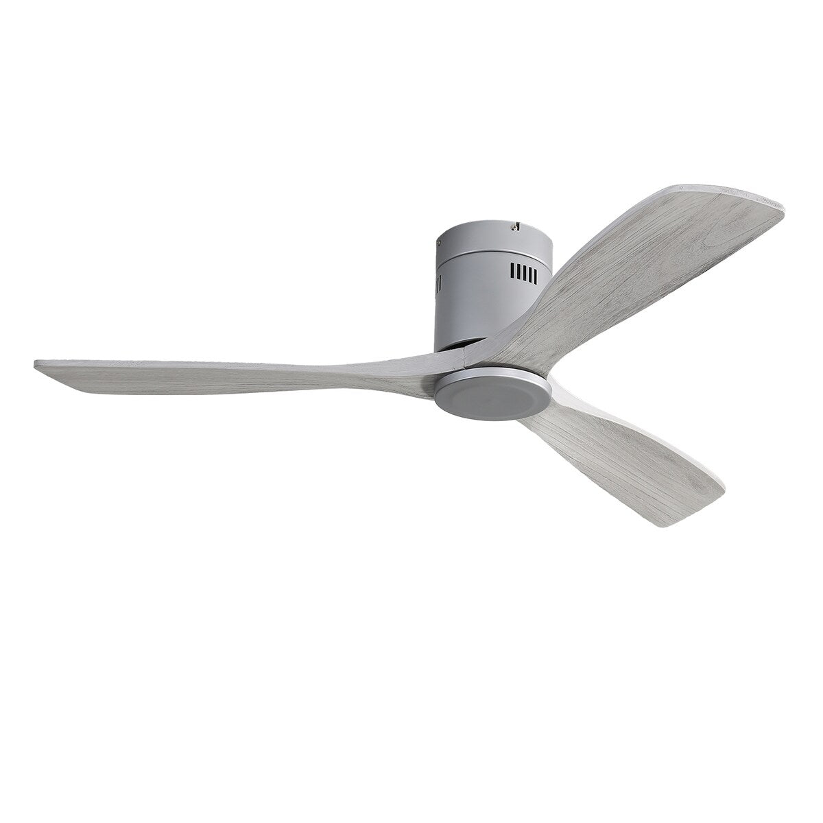 52" Brown Wood Ceiling Fan with 6 Speeds and DC Motor