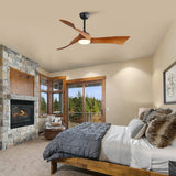 52" Ceiling Fan Light with 6 Speed Remote