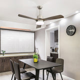 52" Ceiling Fan Light with Remote Control for Living Room