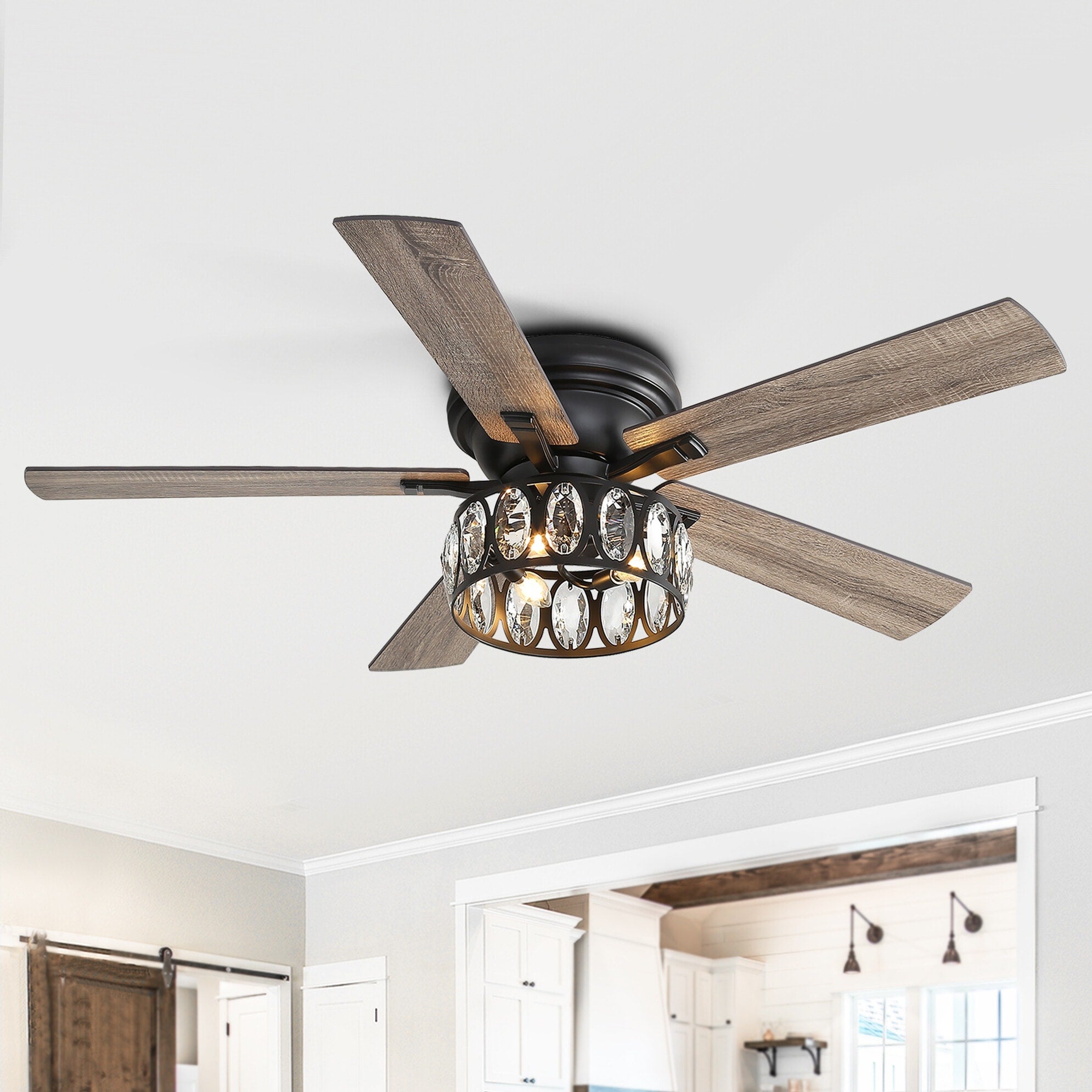 在庫一掃セール売れ筋ランキング 52_22-Flush-Mount-Ceiling-Fan- アクセサリー