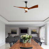 52" LED Ceiling Fan with Adjustable Brightness