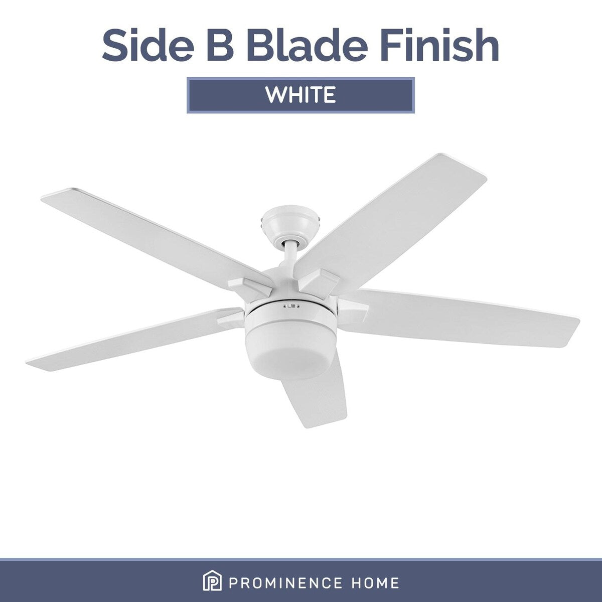 52" Prominence Home Dorsey IO Modern SMART Ceiling Fan, Bright White