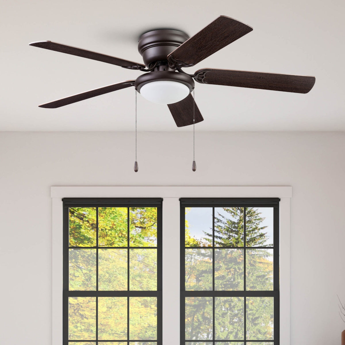 52" Prominence Home West Hill Indoor Ceiling Fan, Sienna - 52
