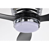 52'' ABS Blades Ceiling Fan with Lights and DC Remote