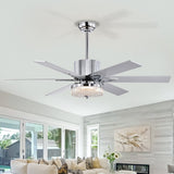 52'' Modern Ceiling Fans with Remote