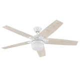 52" Prominence Home Dorsey IO Modern SMART Ceiling Fan, Bright White
